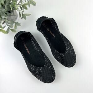 Bernie Mev. Women's Catwalk Sandal Black and Silver Size EU 40 / US 9